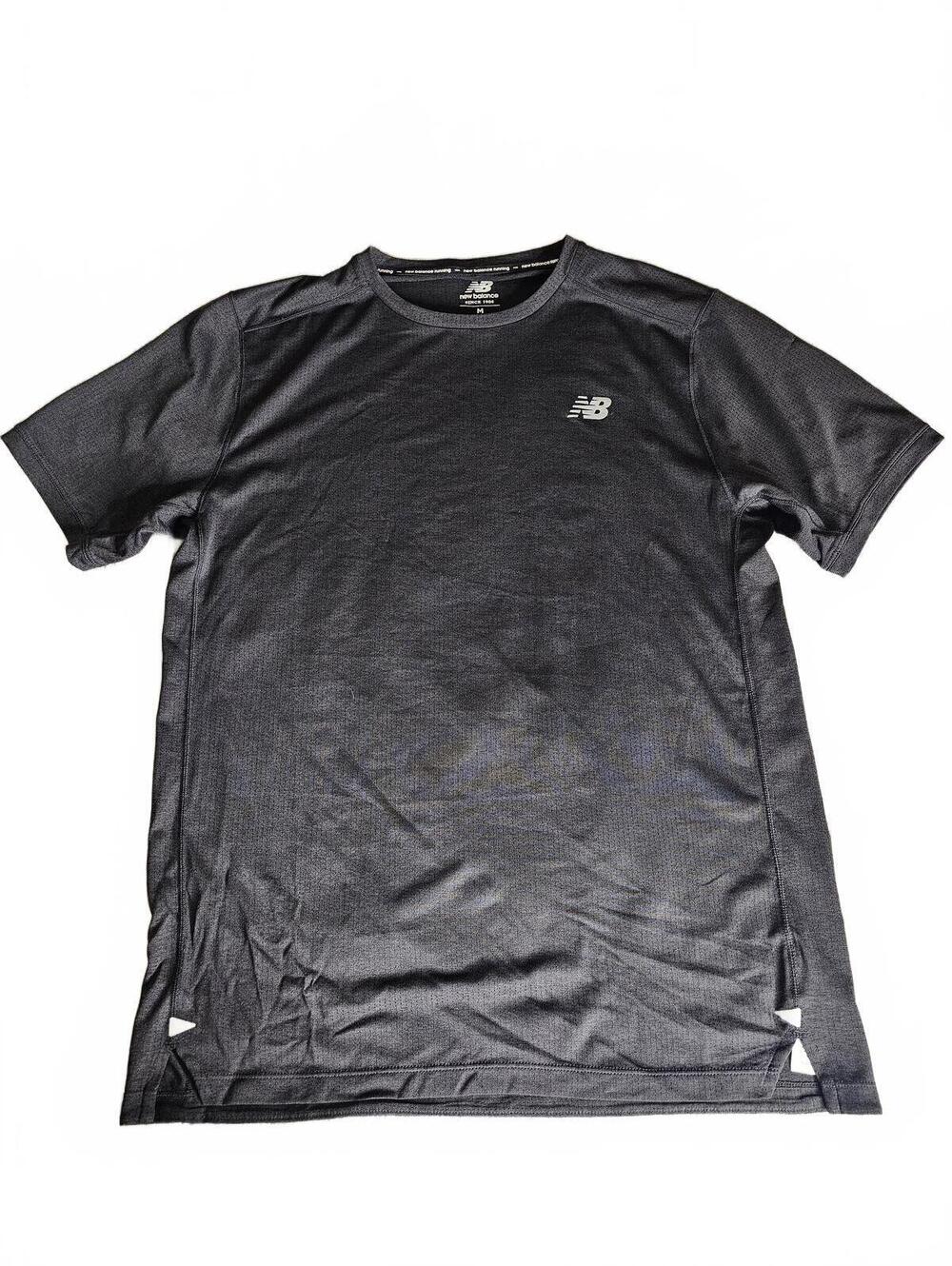 New Balance Black Running T-Shirt Medium